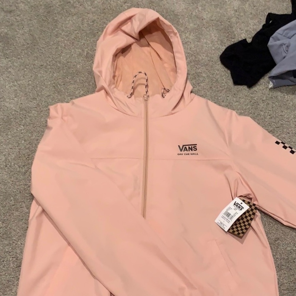 Vans Pink Windbreaker NWT 💕